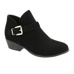 Top Moda “Gary” Black Bootie 6M, NWT